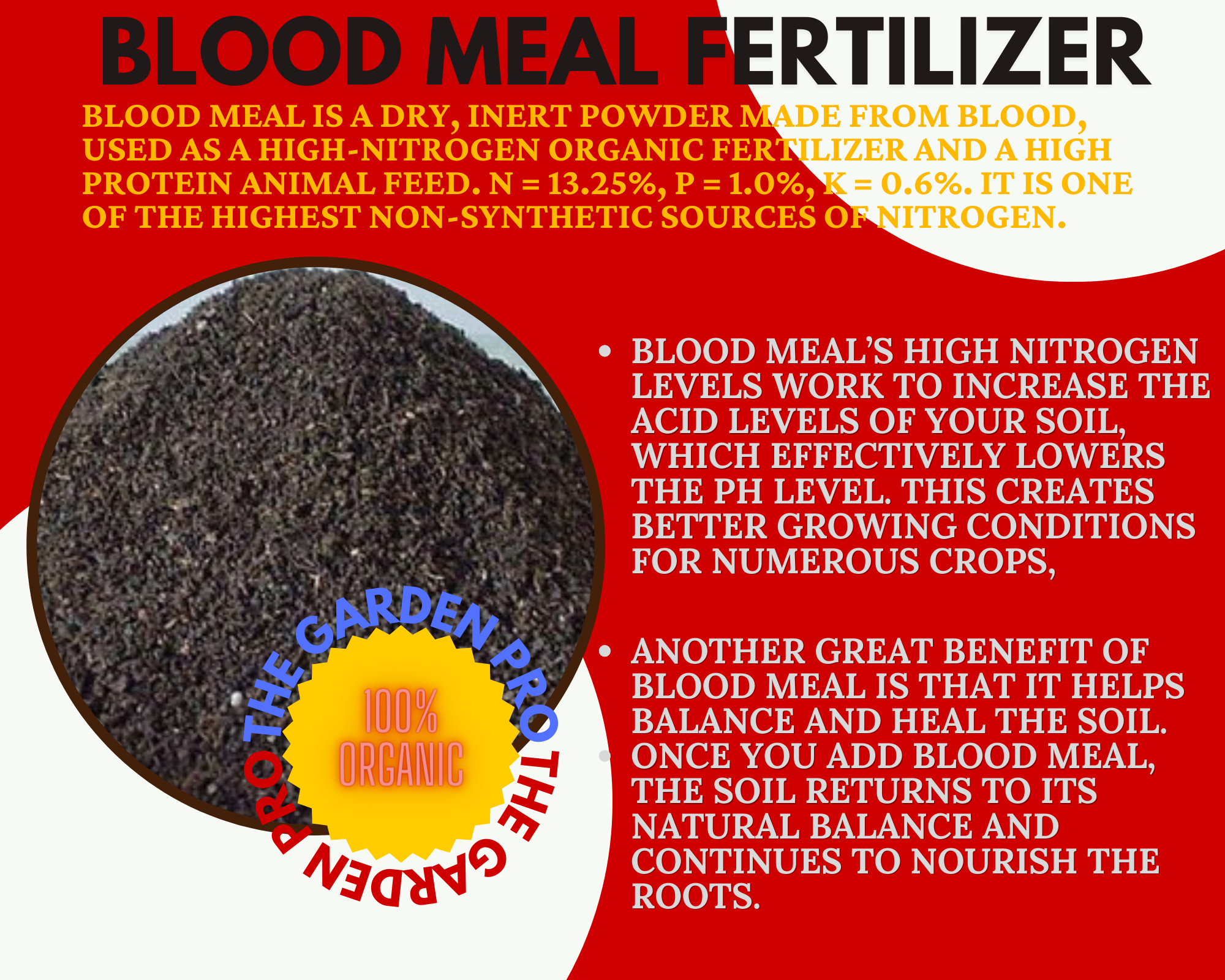 Blood Meal 500g – The Garden Pro