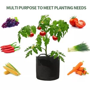grow bag for vegetable and plants, 1.5 gallon 8x8
