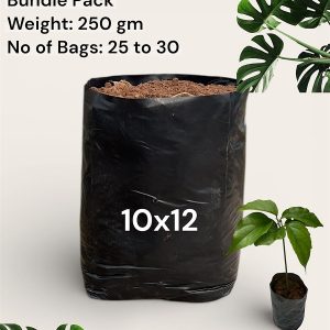 plants poly bags, 4x6inch pack, poly grow bags