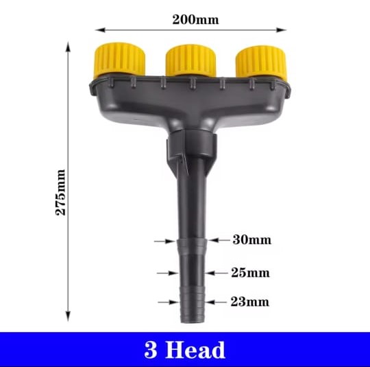 multi head spray shower, 3 head automizer nozzles multi head spray shower, 3 head automizer nozzles